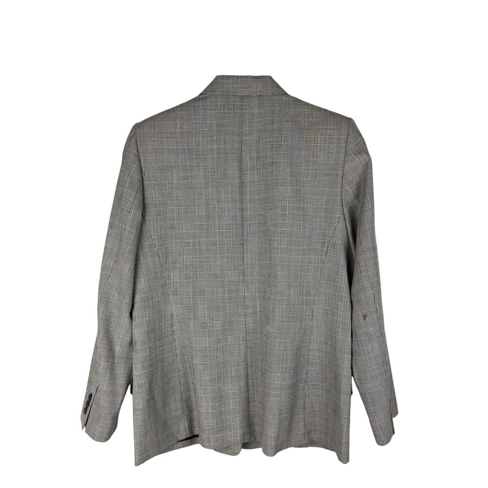 Vintage Pendleton Plaid Single Button Blazer Work… - image 3